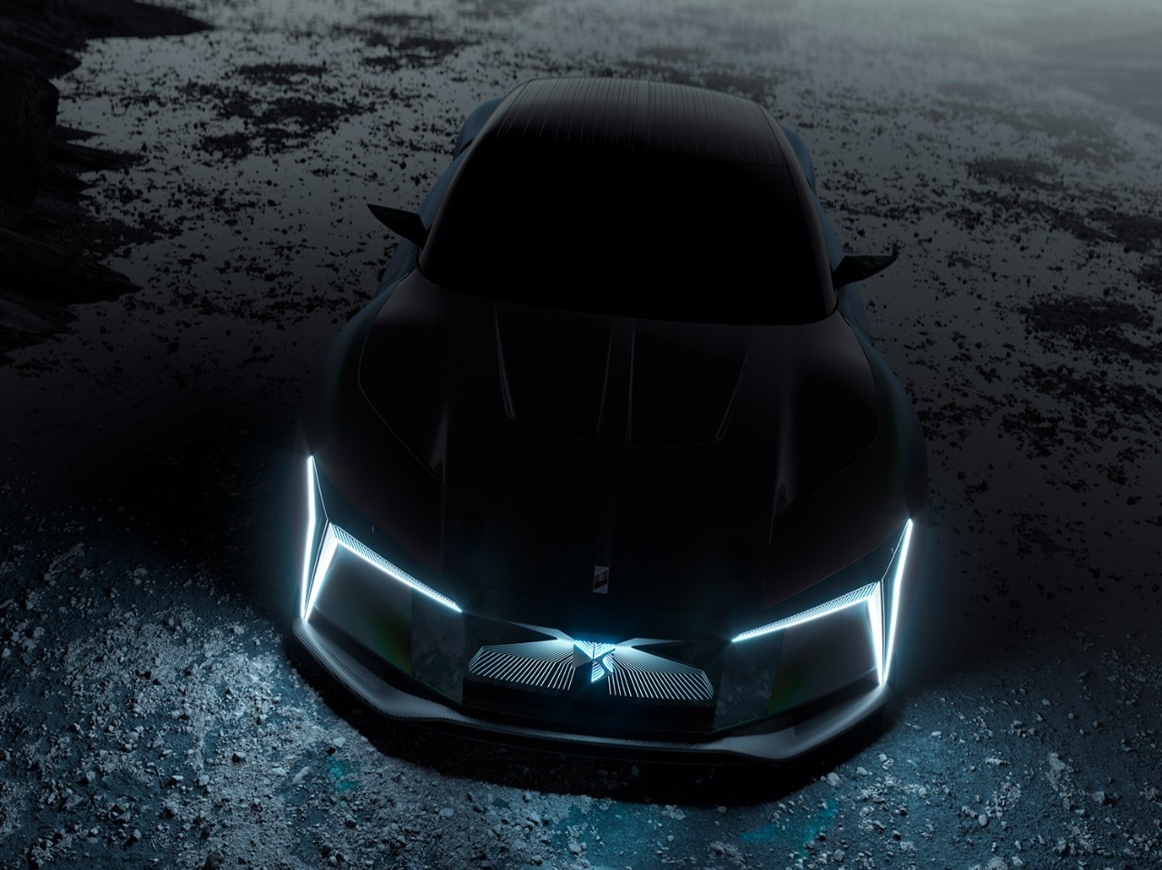 DS e-tense Performance Lichtsignatur